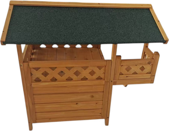 Epigasos Căsuță Pentru Pisici Verandă Thea 77.9x57.1x74.4cm