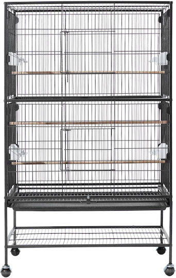 Vevor Клетка за Птици 80x52x132см. Розов