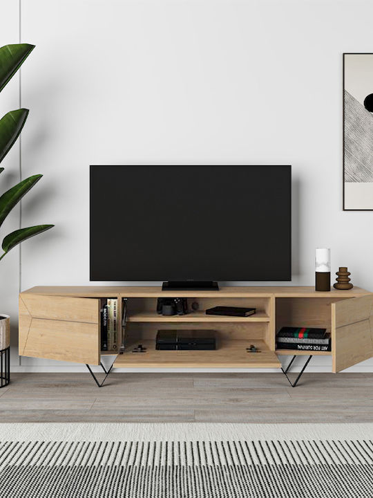 Телевизионно Мебелче Jacomen Sapphire Oak Д160xДл35xВис43см