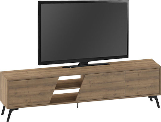 TV Stand Fiona Light Walnut L180xD35.6xH48cm