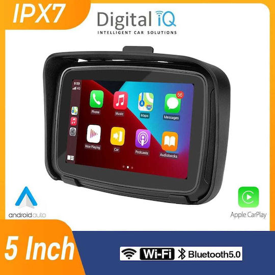 Digital IQ PNA 6000_CPAA 5 Inch Motorcycle CarPlay Android Auto