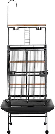 Vevor Vogelkäfig 83x79x210cm. Schwarz