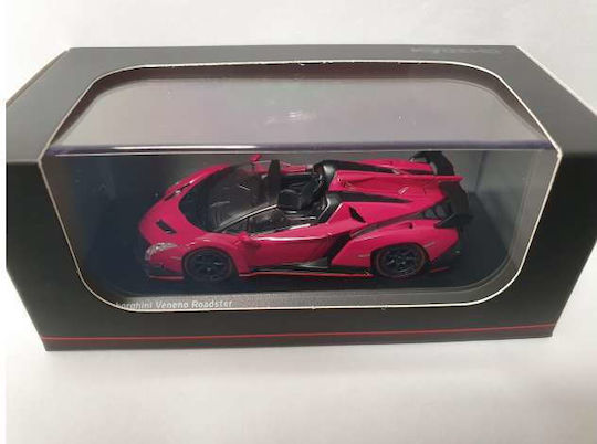 Macheta Auto Lamborghini Veneno Roadster Magenta 1:64 Kyosho