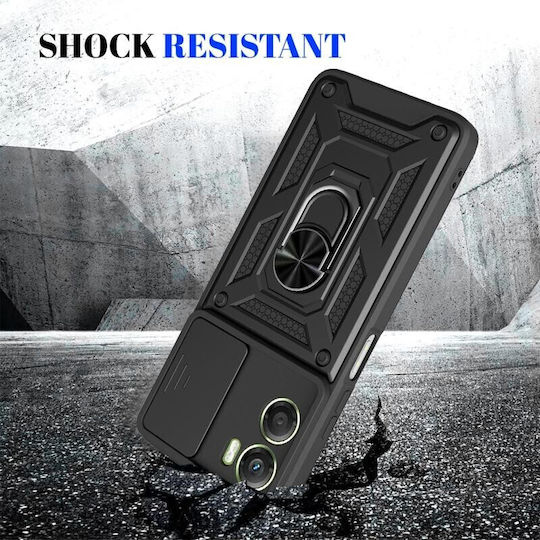 Sliding Camera Back Cover Plastic Rose Gold (Motorola Moto G06 4G)
