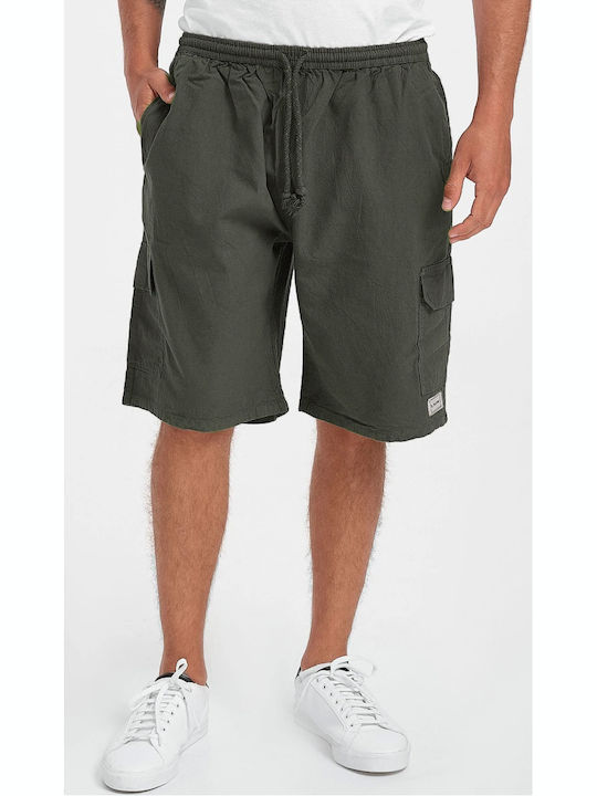 Herren Shorts Lion Übergröße Khakifarbe