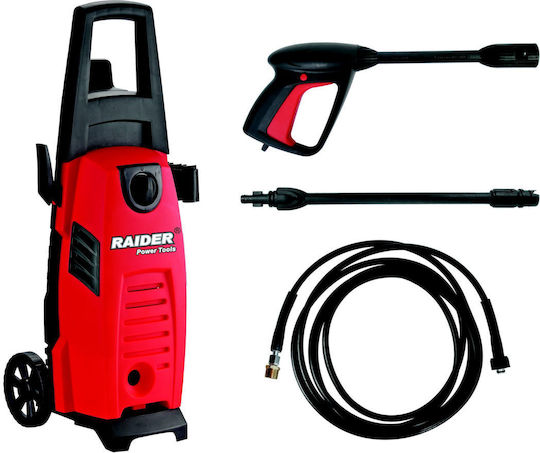 Raider RD-HPC01 Hochdruckreiniger Strom 1400W mit Druck 100bar