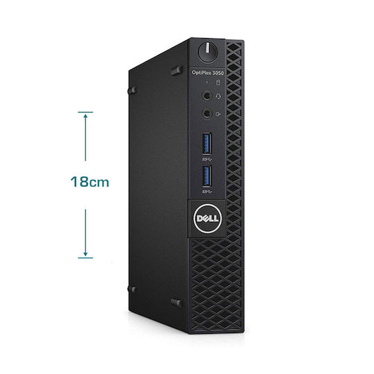 Dell OptiPlex 3050 Micro Refurbished Grade A (Core i3-6100T/8GB/500GB HDD/W11 Pro)
