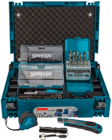 Makita Valiza cu 116 Unelte