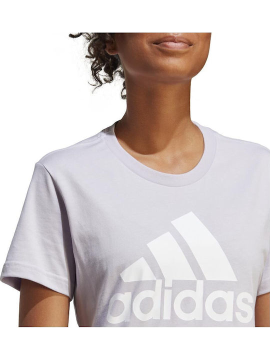 Big Logo Γυναικείο T-shirt Μωβ