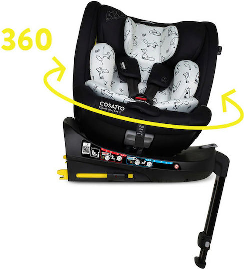 Cosatto Come And Go 2 Детско Столче за Кола i-Размер с Isofix Foxed