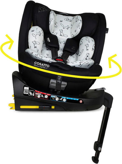Cosatto Come And Go 2 Детско Столче за Кола i-Размер с Isofix Foxed