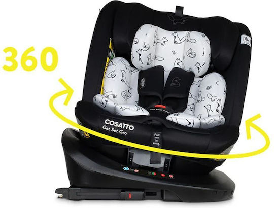 Cosatto Get Set Gro Καθισματάκι Αυτοκινήτου i-Size με Isofix Foxed