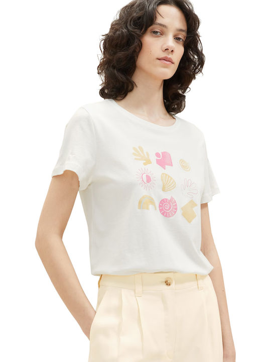 Γυναικείο T-shirt Whisper White