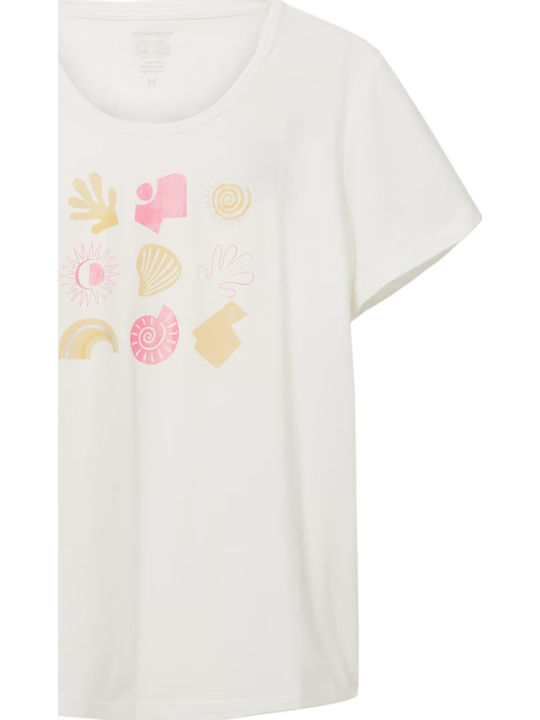 Γυναικείο T-shirt Whisper White