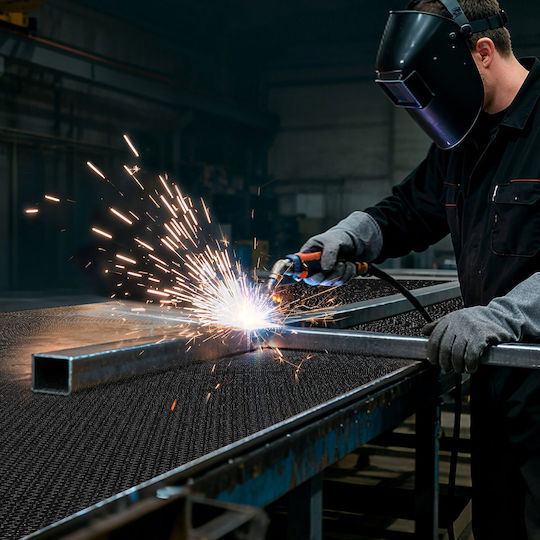 Vevor Welding Blanket Roll 45.7 X 1.5m Silicone Coated Fiberglass Welding Blanket Heat Resistant Up To 1800°F 982°C Safety Blankets Fireproof Insulating Carpet Roll