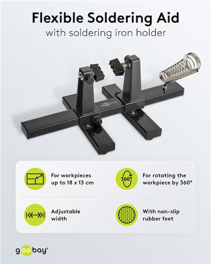 Goobay Board Holder Soldering Iron Stand 76559