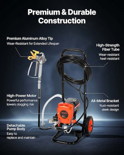 Vevor Airless Πιστόλι Βαφής
