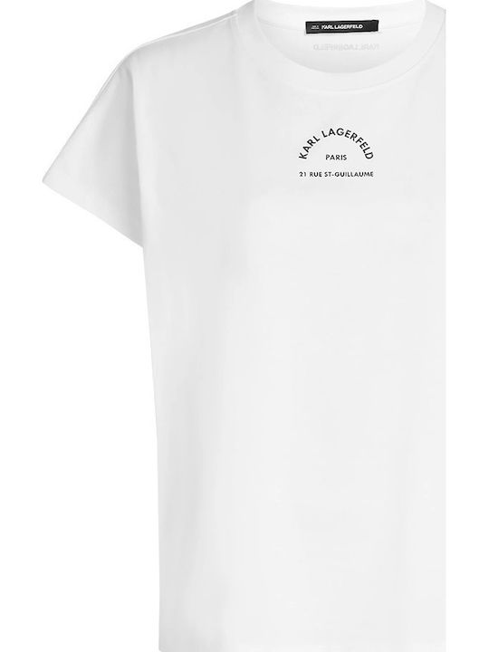 Logo Damen T-Shirt White