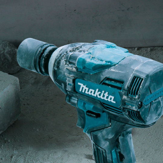 Makita XGT Brushless Impact Wrench Battery 40V Solo with Socket 1/2"