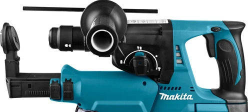 Makita DHR243 Κρουστικό Σκαπτικό Πιστολέτο Μπαταρίας Brushless 18V 2x3Ah με Υποδοχή SDS Plus / Ταχείας DHR243