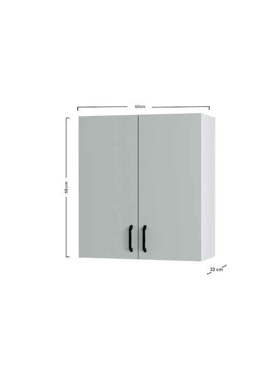 Modest Dunstabzugshaubenschrank Gray 60x32x68cm