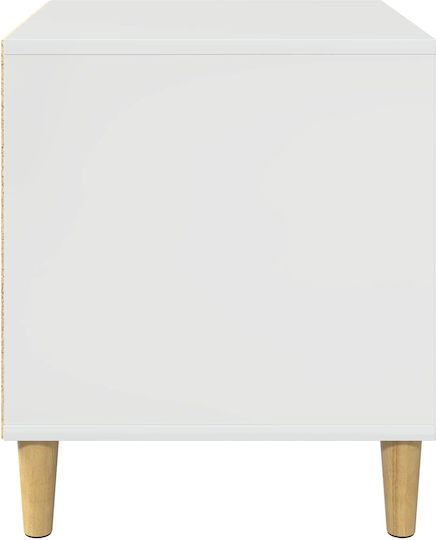 vidaXL Dog House Indoor White 44x42x49cm