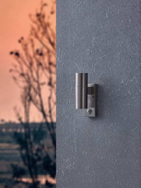 Eglo Riga Wall-Mounted Outdoor Spot Light GU10 IP44 Double Beam 6.5x21.5x21.5εκ.