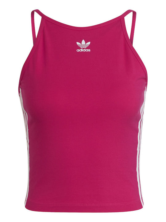 Adicolor Classics Γυναικείο Αθλητικό Crop Top με Τιράντες Real Magenta