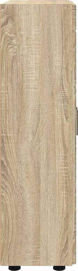 Living Room TV Unit Sonoma Oak L55.5xW29xH100cm