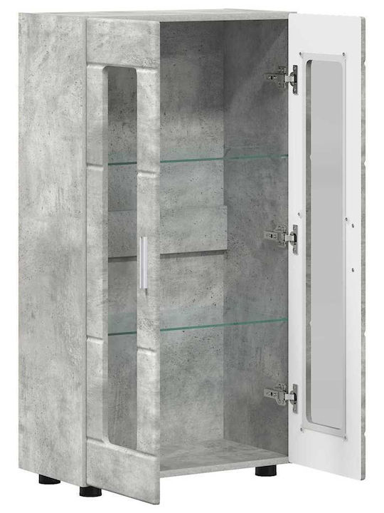 Unitate TV pentru sufragerie Gri L55.5xA29xÎ100cm
