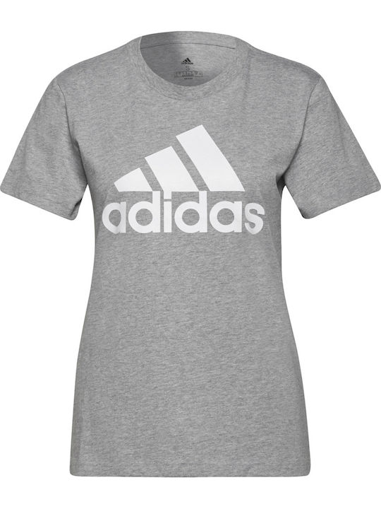 Essentials Logo Γυναικείο T-shirt Medium Grey Heather