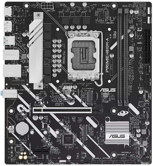 Asus Prime H810M-E Motherboard Micro ATX με Intel 1851 Socket