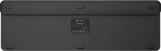 Natec Medusa Ασύρματο Bluetooth Πληκτρολόγιο Αγγλικό US