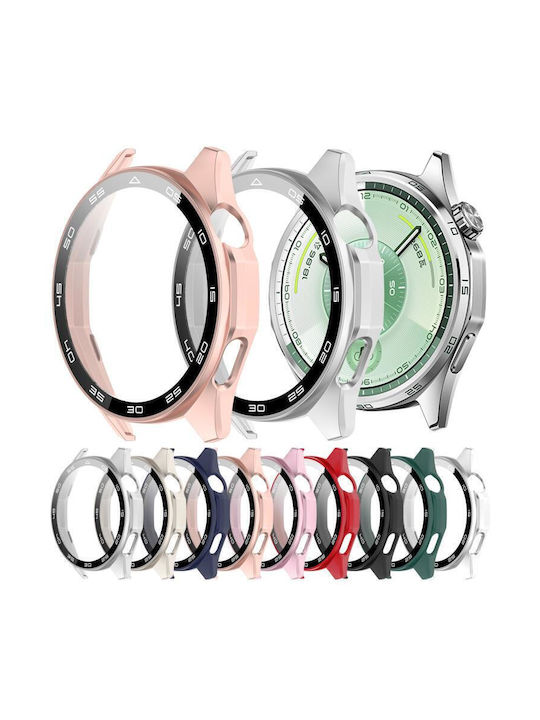 Пластмасов Калъф със Стъкло в Зелен цвят за Huawei Watch GT 6 Pro 46мм