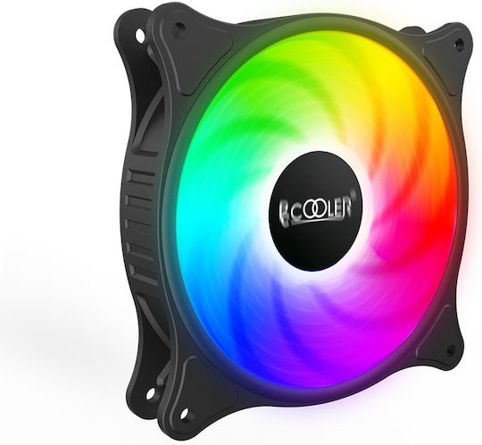 PCCOOLER Ventilator Pentru Carcasă 120mm Cu Iluminare RGB
