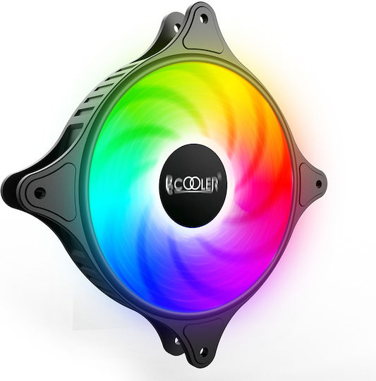 PCCOOLER Ventilator Pentru Carcasă 120mm Cu Iluminare RGB