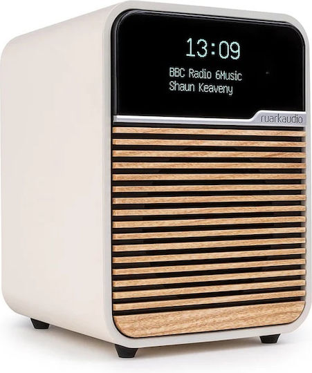 Ruark R1S Επιτραπέζιο Ραδιόφωνο Ρεύματος DAB+ με Bluetooth και USB Λευκό