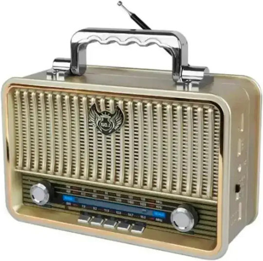 CMIK MK-195 Retro Tragbares Radio Beige