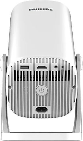 Philips NeoPix 250 Smart NPX250/INT Projektor LCD LED-Lampe mit Wi-Fi und Eingebauten Lautsprechern Weiß