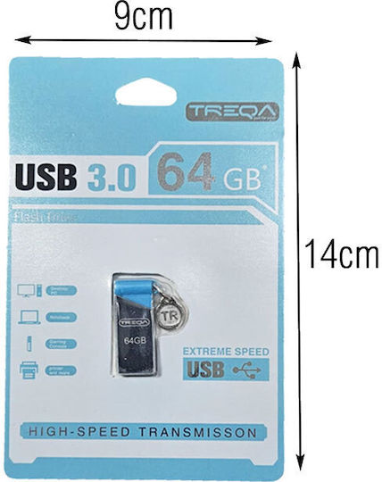 Treqa 64ГБ USB 3.0 Стик