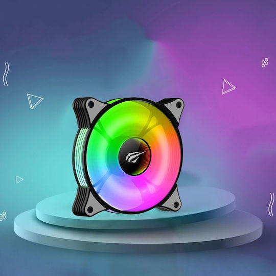Havit F2095 Case Fan 120mm (1800rpm) with RGB Lighting