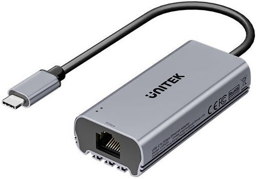Unitek U1343AGY01 Αντάπτορας Δικτύου USB-C με Ενσύρματη Σύνδεση Ethernet