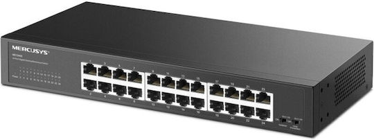 Mercusys MS124GS v1 Unmanaged L2 Switch με 24 Θύρες Ethernet