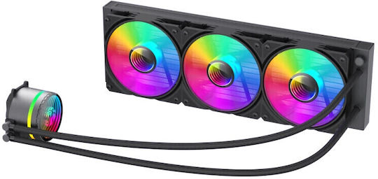 GameMax IceBurg 360 Infinity Υδρόψυξη AIO CPU με 3 Ανεμιστήρες 120mm και ARGB Φωτισμό