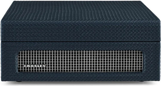 Crosley Voyager CR8017B-NY4 Βαλιτσάκι Πικάπ με Προενίσχυση και Ενσωματωμένα Ηχεία Navy