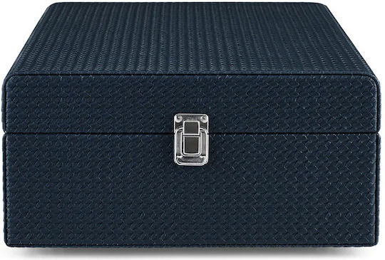 Crosley Voyager CR8017B-NY4 Βαλιτσάκι Πικάπ με Προενίσχυση και Ενσωματωμένα Ηχεία Navy