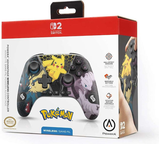PowerA Pokémon: Mega Evolutions Wireless Gamepad pentru Switch 2 Multicolor