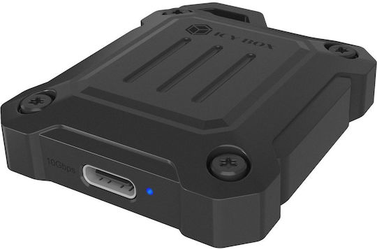 Icy Box Case for Hard Drive M.2 SATA III with Connection Type-C