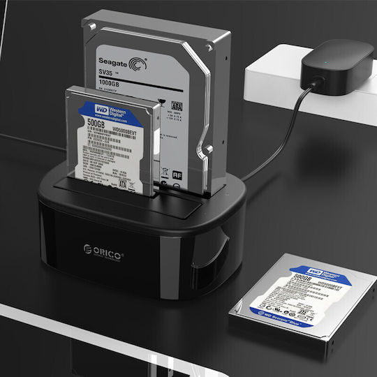 Orico ORICO 2.5 / 3.5 inch 2 Bay USB3.0 Hard Drive Dock