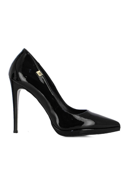 Patent Leather Black High Heels